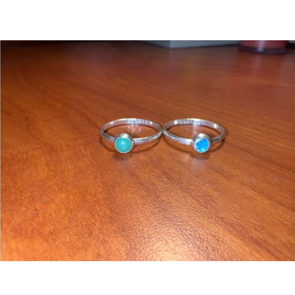 Sterling Silver Stackable Rings - image 2